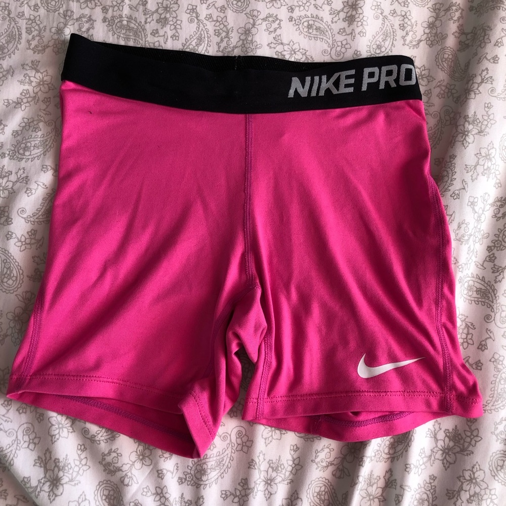 Nike Pro girls pink and black spandex size.XL -$15
